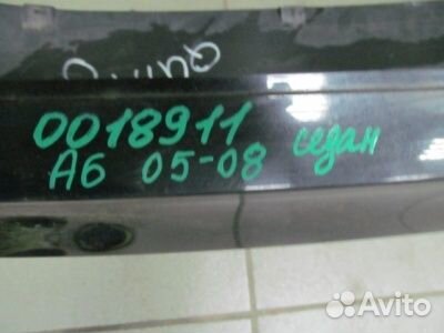 Бампер задний Audi A6 C6 2005-2011