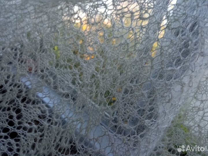 Паутинка-шаль пуховая 