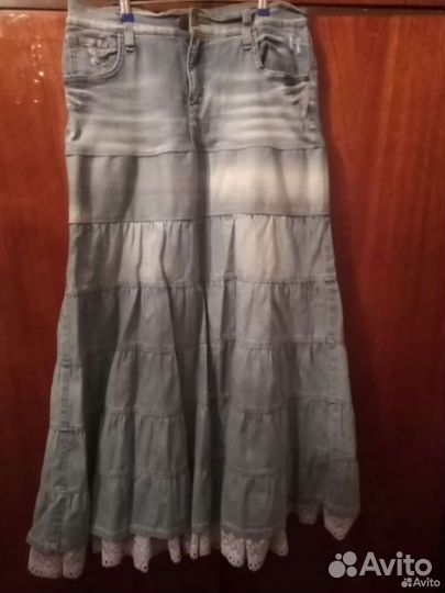 Джинсовая юбка