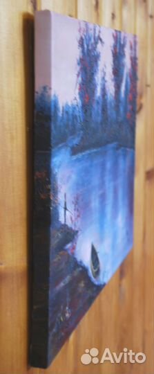 Авторская картина (холст, масло, подрамник, 60х40)