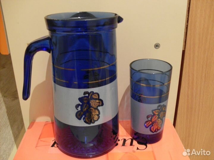 Набор графин стаканы новый