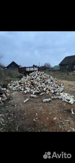 Дрова чурками