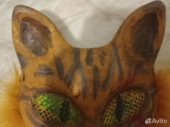 Маска для квадробики кошка