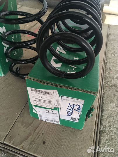 Пружины на corolla toyota