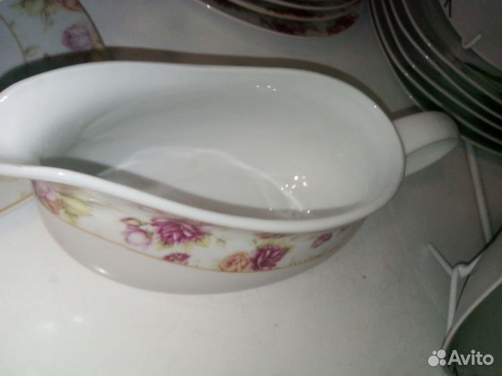 Сервиз столовый Костяной фарфор Fine Porcelain 10п