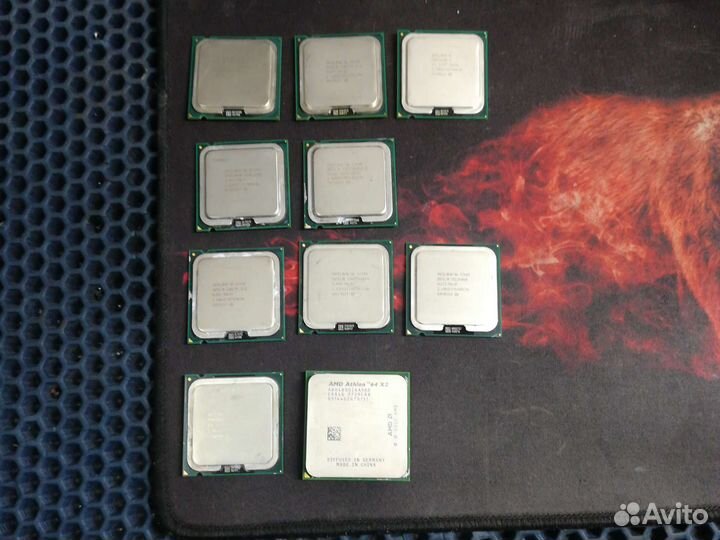 Процессора Intel AMD