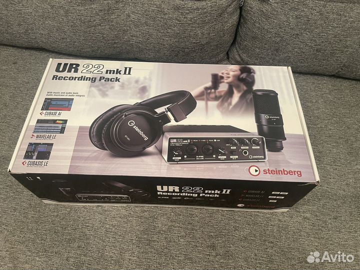 Комплект для звукозаписи Stainberg UR22 mkii