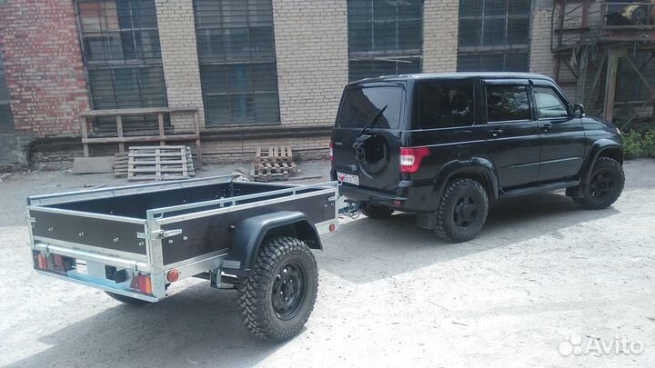 Курганский прицеп Крепыш бакелит,R16 (2,0х1,26)