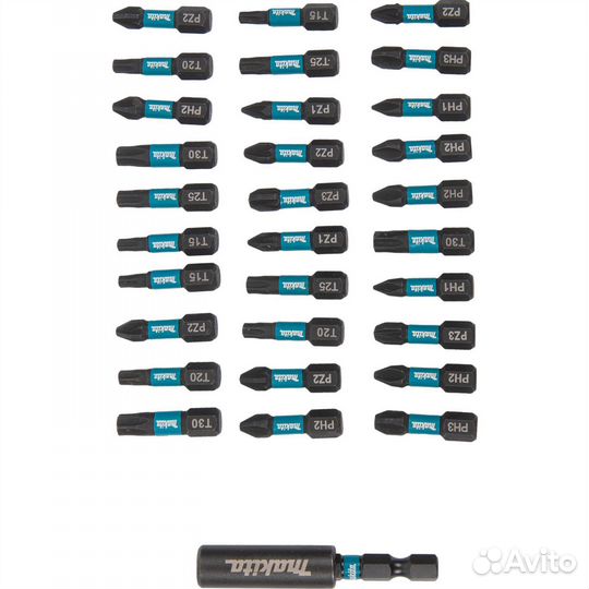 Набор бит магнитных Makita E-03084, 31 шт