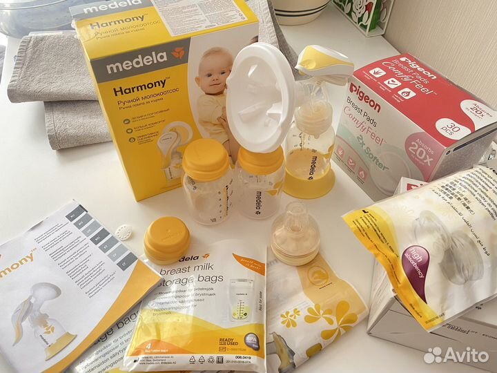 Молокоотсос medela ручной