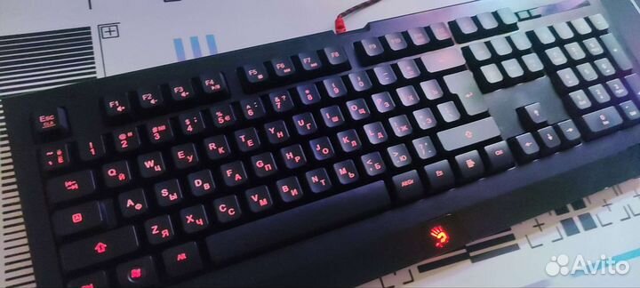 Игровая клавиатура bloody b120