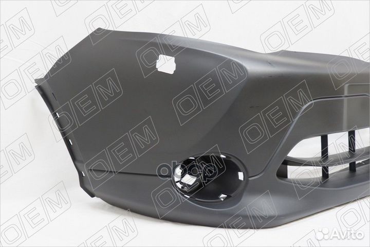 Бампер передний Qashqai 2014-2017 под птф, под