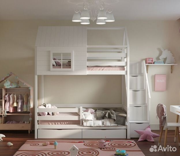 Детская кровать из массива