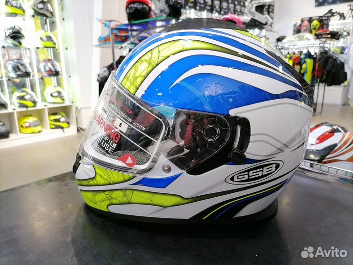 Мото Шлем интеграл GSB G-350