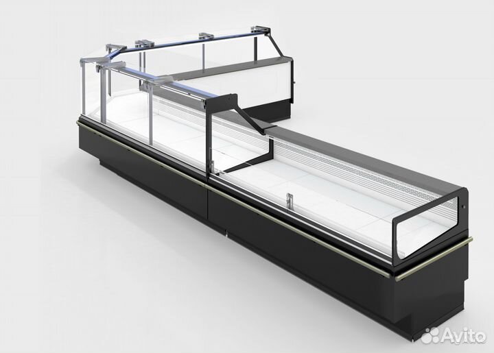 Витрина холодильная Rimo Cube Black 1800