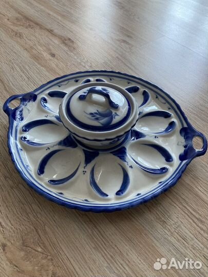 Гжель пасхальный набор