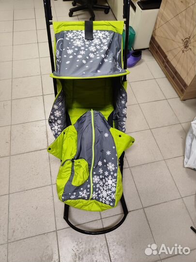 Детские зимние санки