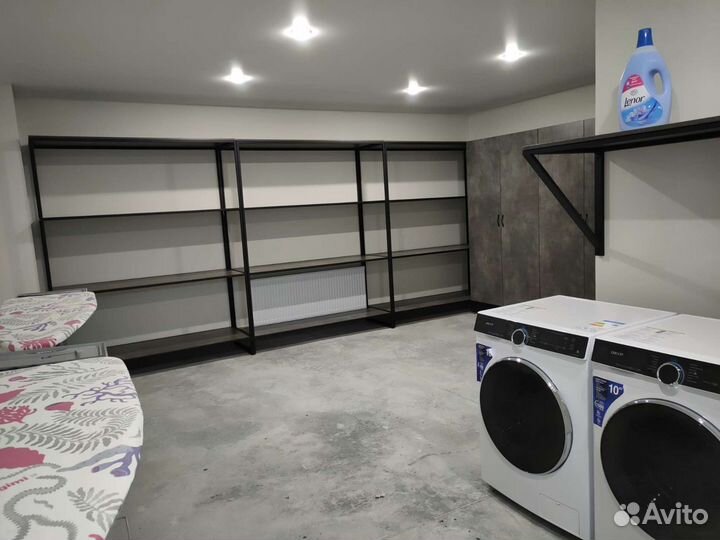 Стеллажи для прачечной. Шкафы в стиле лофт