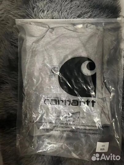 Поло carhartt черная и белая