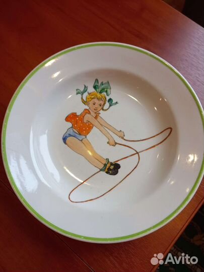 Тарелочка дулёво. Ручная роспись