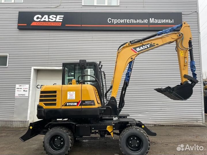 Мини-экскаватор SANY SY65W, 2023
