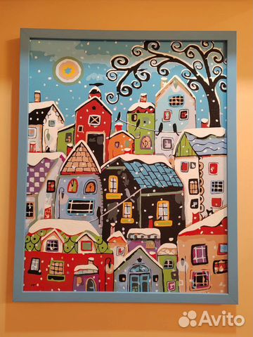 Картина Карла Герард Пряничные домики реплика