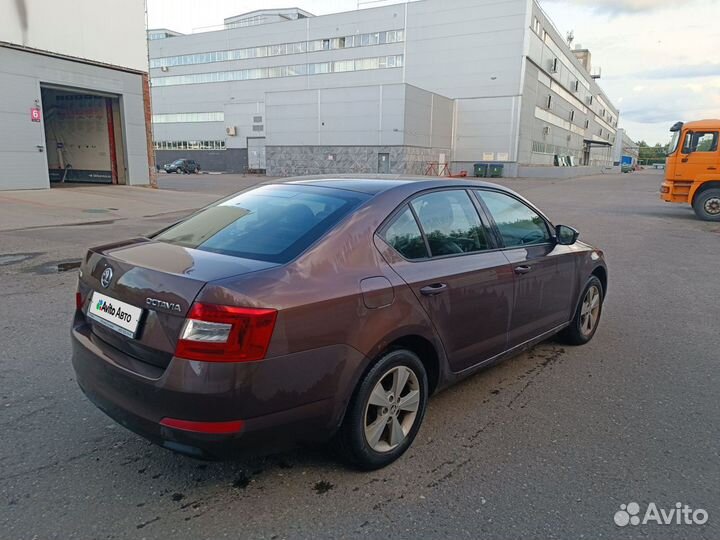 Skoda Octavia 1.6 AT, 2014, 156 000 км