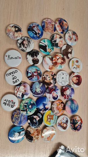 Значки kpop аниме