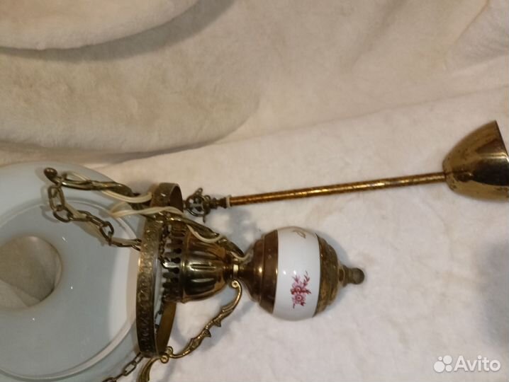 Люстра керосинка СССР