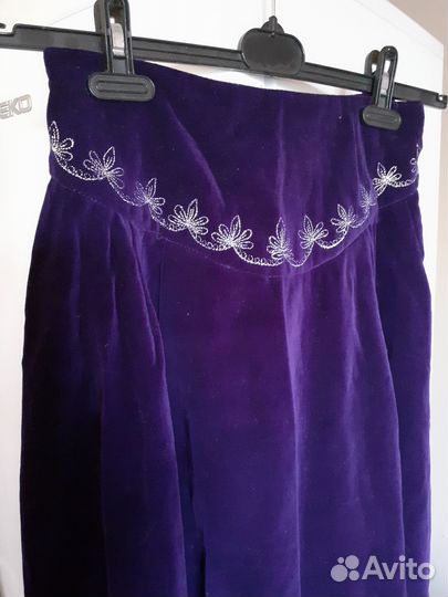 Бархатная юбка