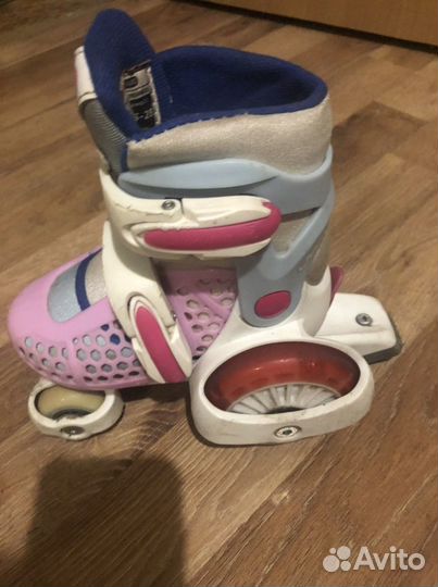 Ролики на девочку размер 25-28