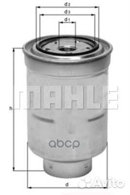 Фильтр топливный KC135D Mahle/Knecht