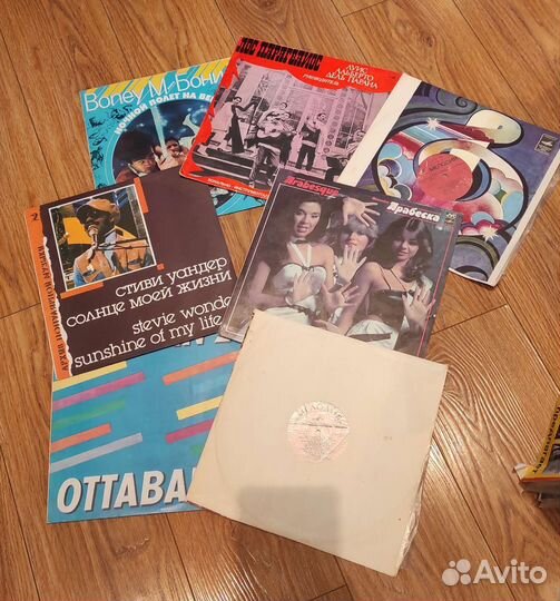 Пластинки зарубежная эстрада