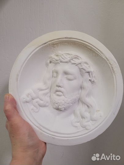 Иисус, Барельеф Христа, гипс