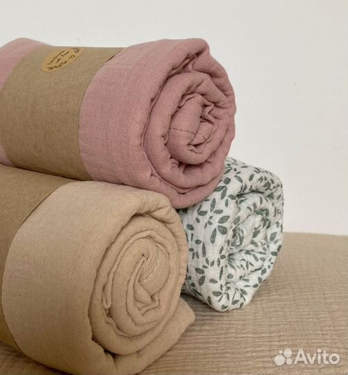 Муслиновые пеленки новые