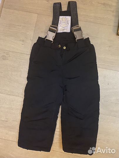 Утепленные брюки 86