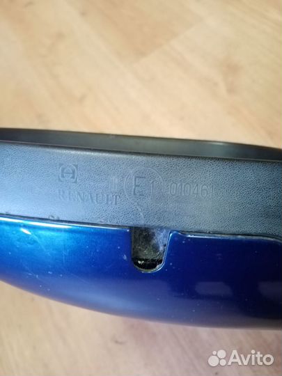 Левое зеркало рено сценик 1 механическое