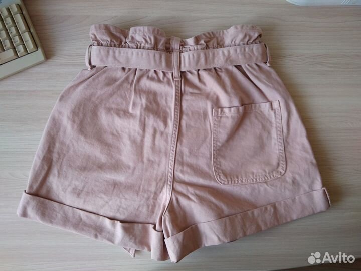 Джинсовые шорты zara 38