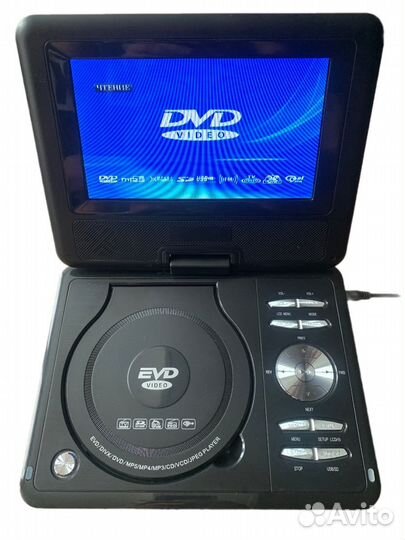 Портативный DVD плеер с тв-тюнером и Радио 7,8