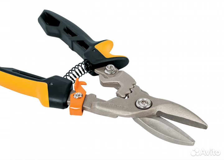 Ножницы для металла прямые Fiskars PowerGear