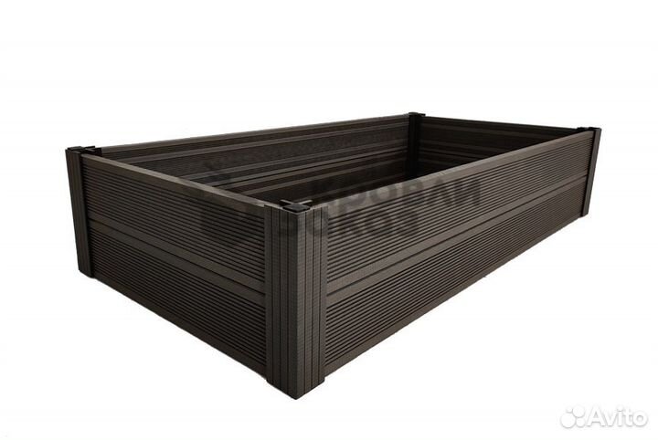Грядка из дпк Прямоугольник 2 000*750*300 мм