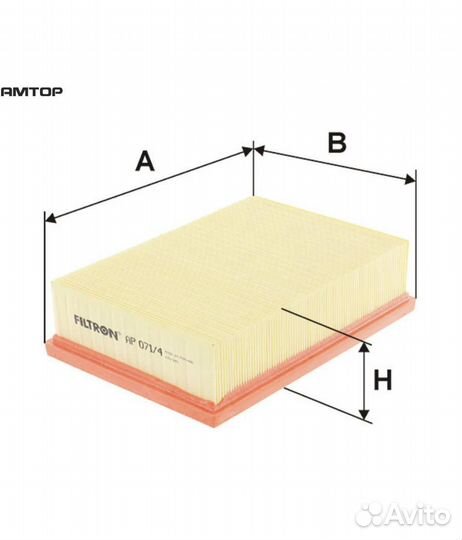 Filtron AP071/4 Фильтр воздушный