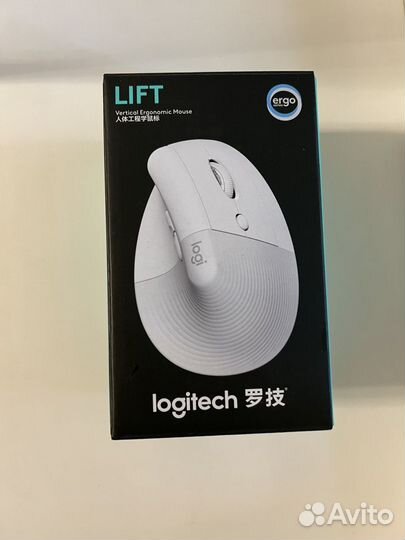 Logitech Игровая мышь беспроводная Lift Vertical