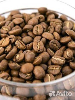 Арабика жареная в зернах, от производителя