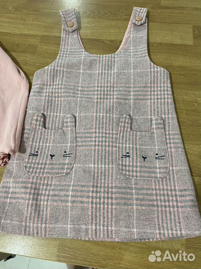 Сарафан next 98 и лонгслив