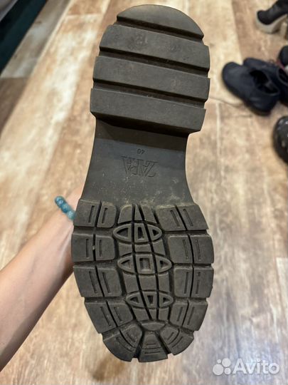Сапоги женские zara 40