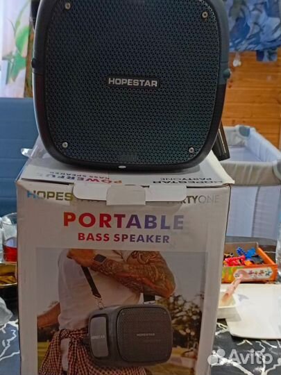 Блютуз колонка с караоке