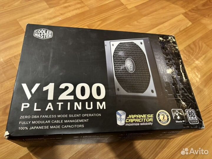 Блок питания Cooler Master V1200 Platinum