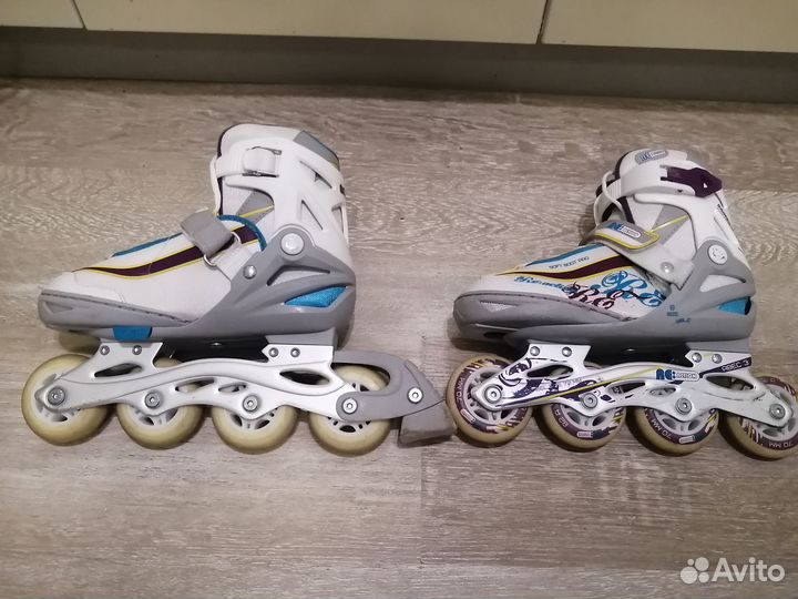 Роликовые коньки детские раздвижные Re:action