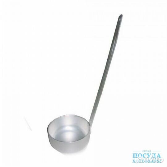 Ложка разливательная 300мл/10*90/ Алюминий / Демид